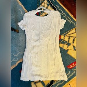 White Lulu’s Dress Beach coverup Sz Large